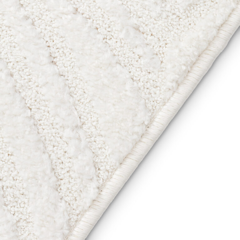 Alfombra Terra Crema Hojas de Palma