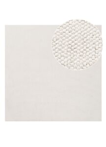 Alfombra Agra Cuadrado Crema Moderno