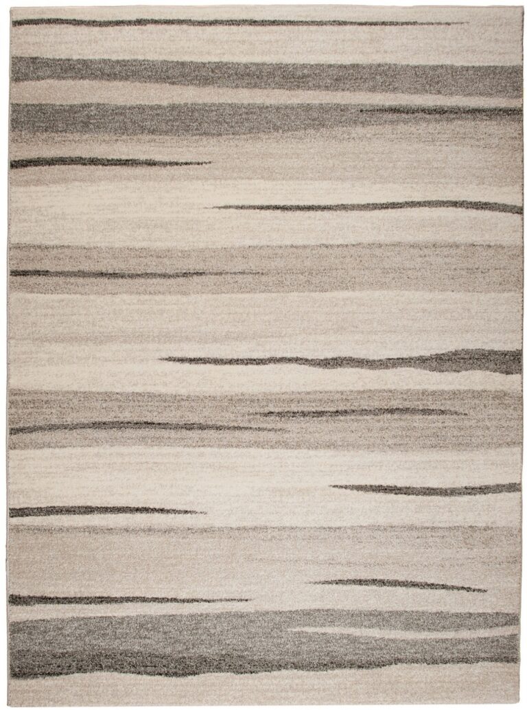 Alfombra Sari Beige Crema Abstracto