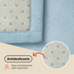 Alfombra Infantil Fluffin Gris Oscuro