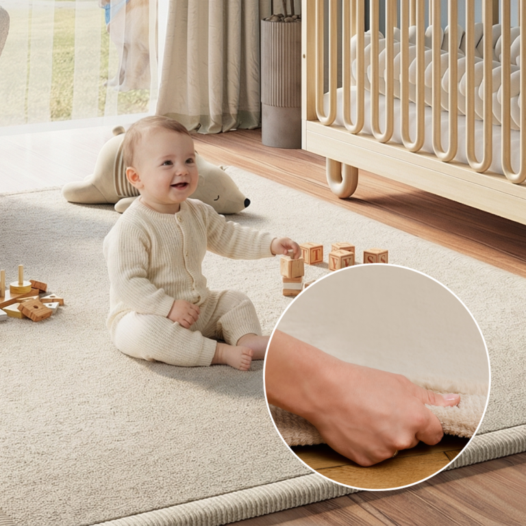 Alfombra Infantil Fluffin Beige