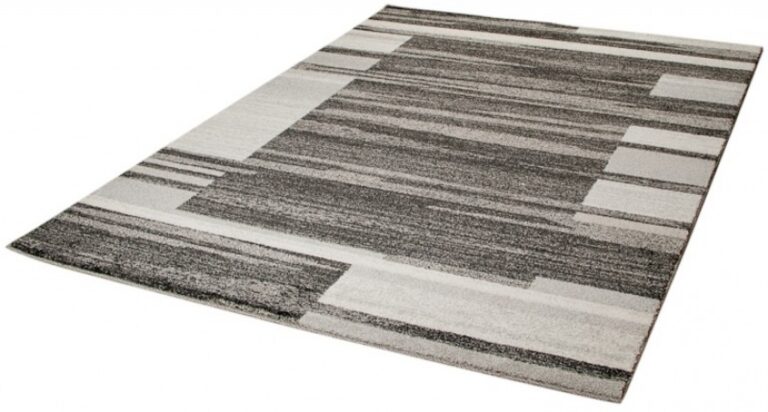 Alfombra Sari Antracita Beige Marco