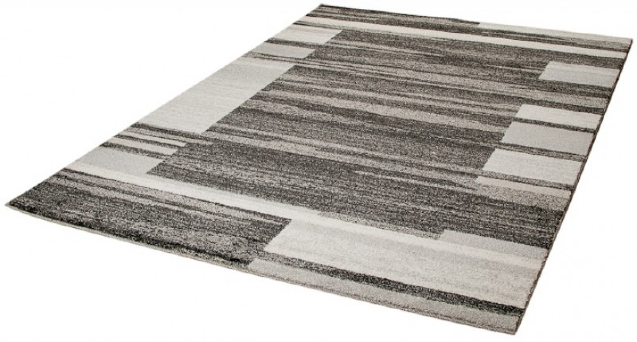 Alfombra Sari Antracita Beige Marco