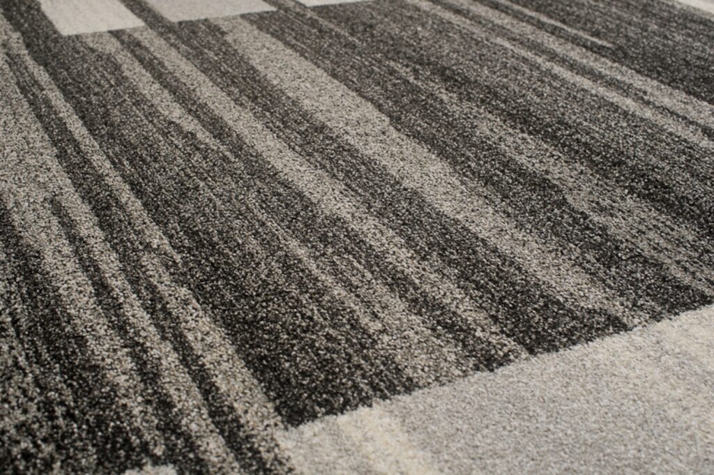 Alfombra Sari Antracita Beige Marco