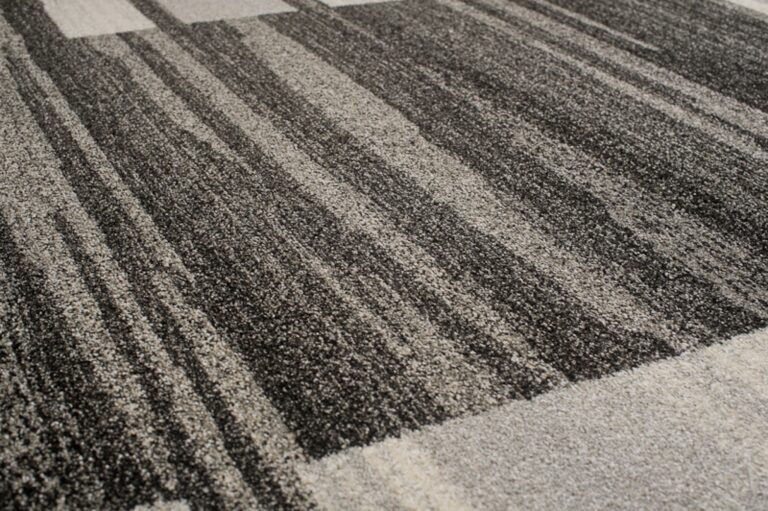 Alfombra Sari Antracita Beige Marco