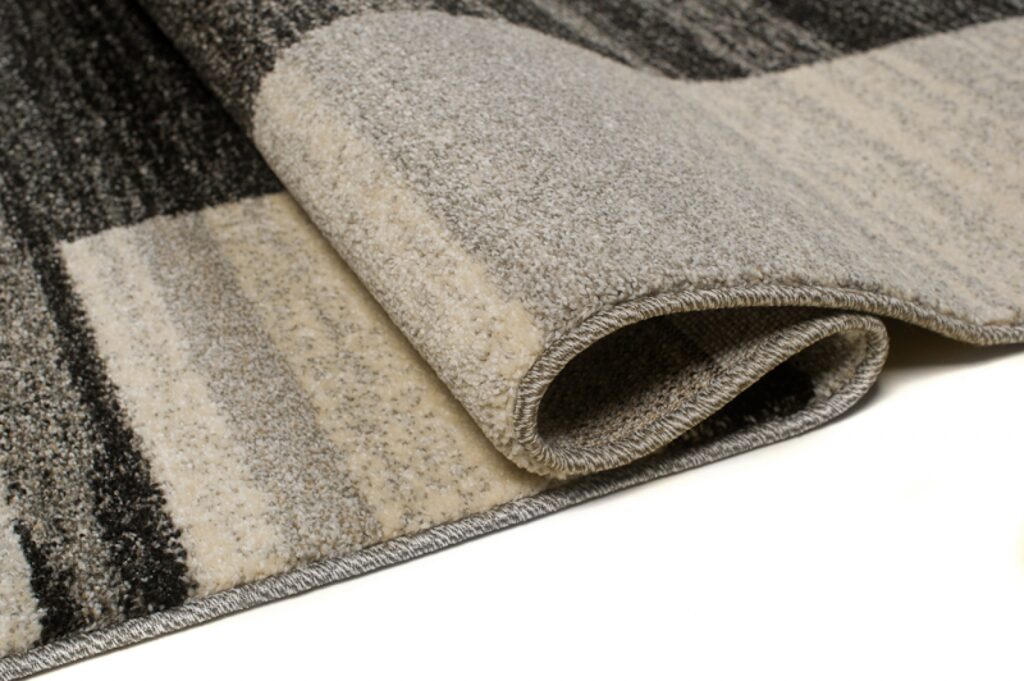Alfombra Sari Antracita Beige Marco