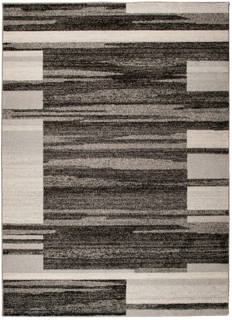 Alfombra Sari Antracita Beige Marco
