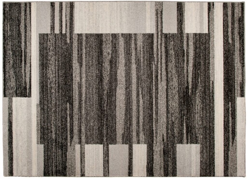 Alfombra Sari Antracita Beige Marco