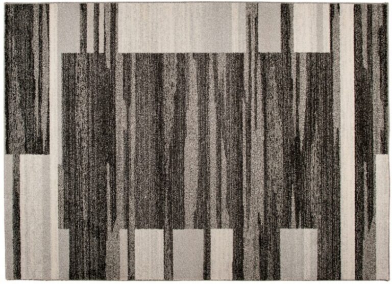 Alfombra Sari Antracita Beige Marco