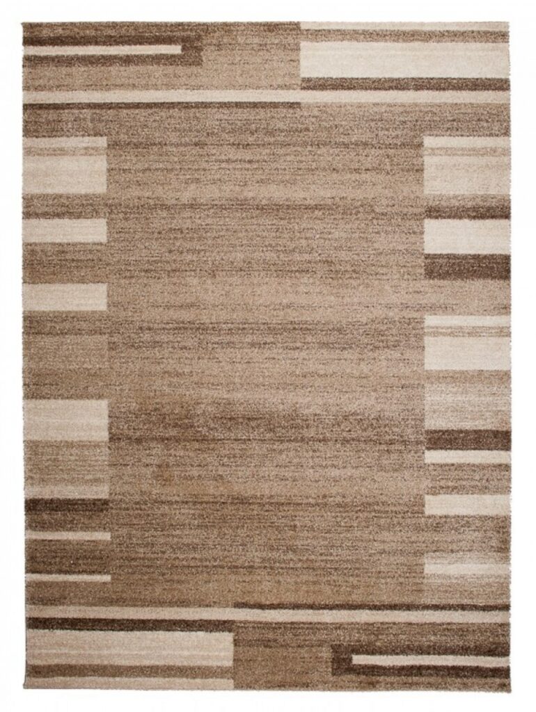 Alfombra Sari Beige Oscuro Marco