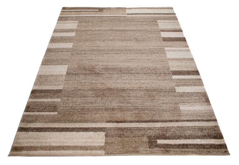 Alfombra Sari Beige Oscuro Marco