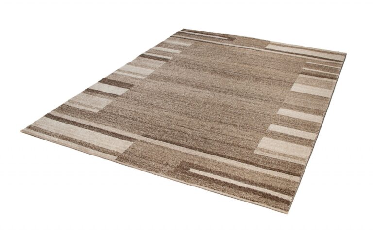 Alfombra Sari Beige Oscuro Marco