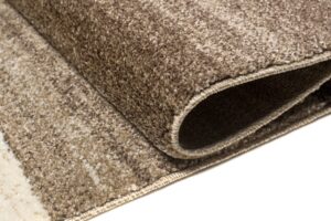 Alfombra Sari Beige Oscuro Marco