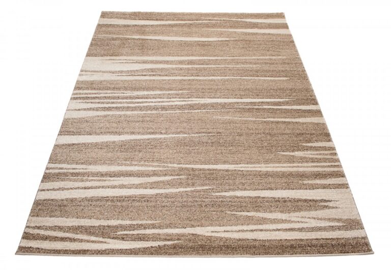 Alfombra Sari Beige Oscuro Rayas