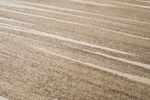 Alfombra Sari Beige Oscuro Rayas