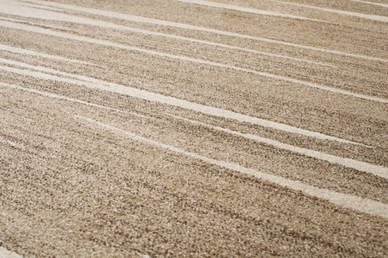 Alfombra Sari Beige Oscuro Rayas