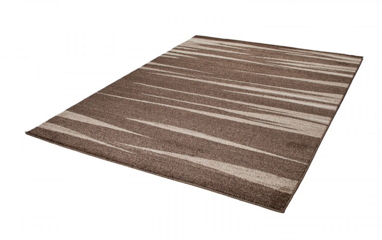 Alfombra Sari Marrón Beige Rayas