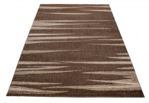 Alfombra Sari Marrón Beige Rayas