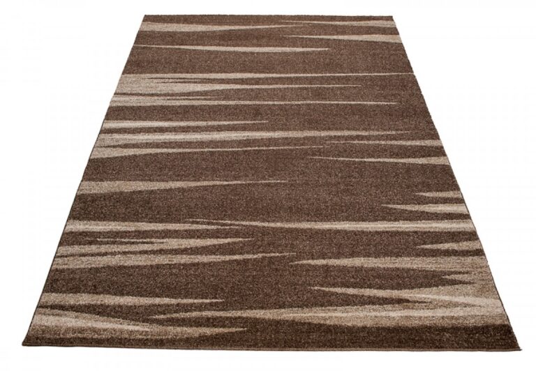 Alfombra Sari Marrón Beige Rayas