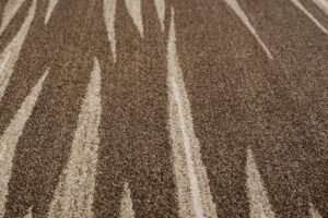 Alfombra Sari Marrón Beige Rayas