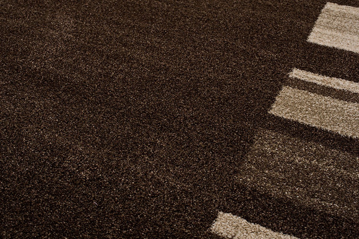 Alfombra Sari Marrón Oscuro Marco