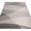 Alfombra Sari Gris Beige Geométrico