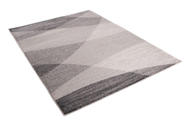 Alfombra Sari Gris Beige Geométrico