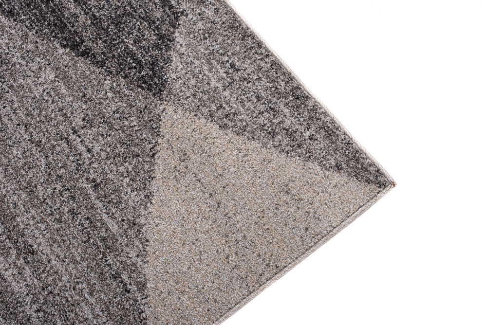 Alfombra Sari Gris Beige Geométrico