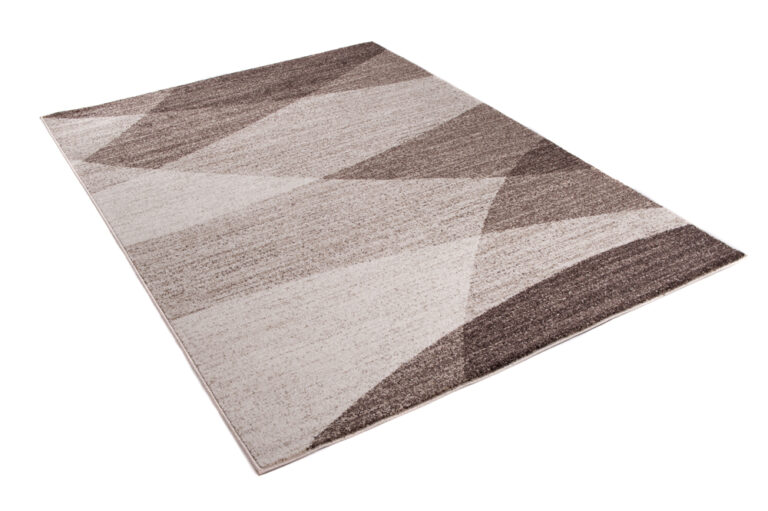 Alfombra Sari Marrón Beige Geométrico