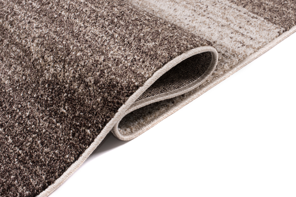 Alfombra Sari Marrón Beige Geométrico