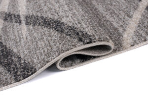 Alfombra Sari Gris Líneas