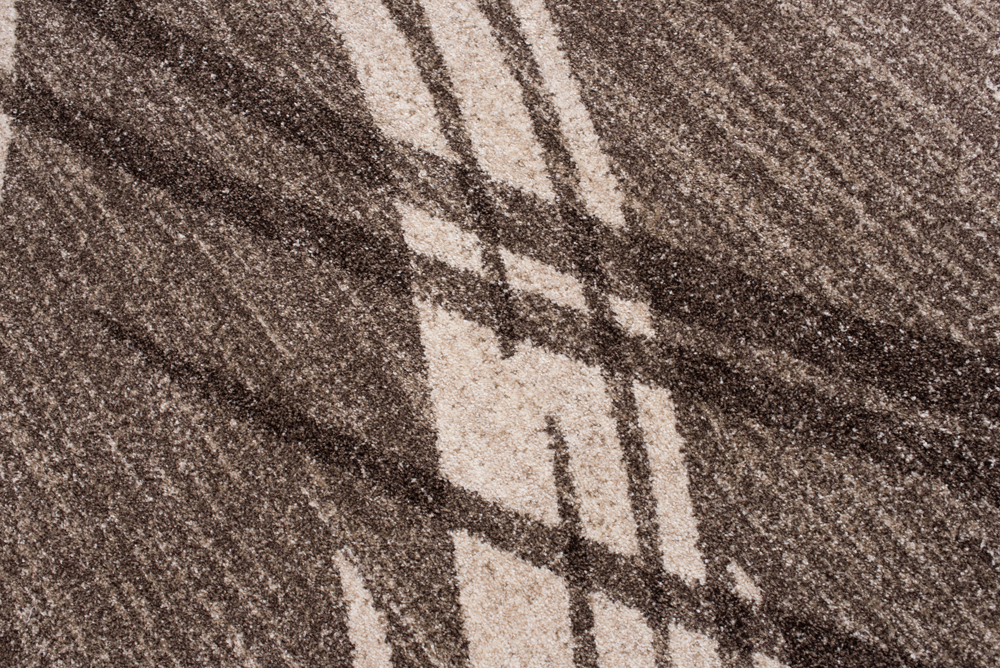 Alfombra Sari Marrón Claro Rayas