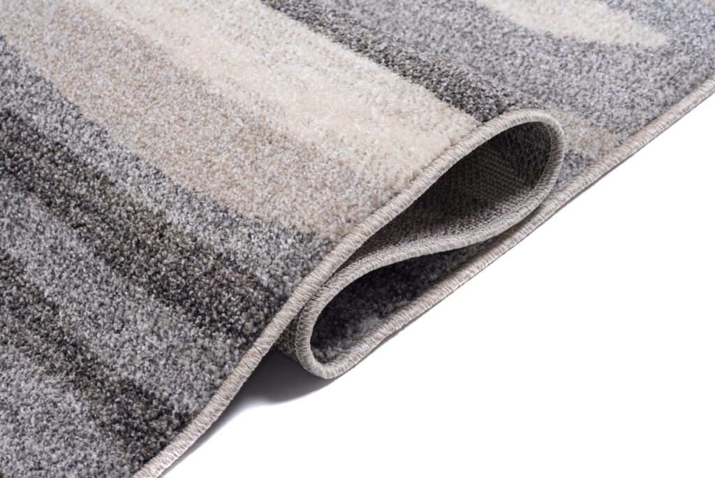 Alfombra Sari Gris Beige Ondas