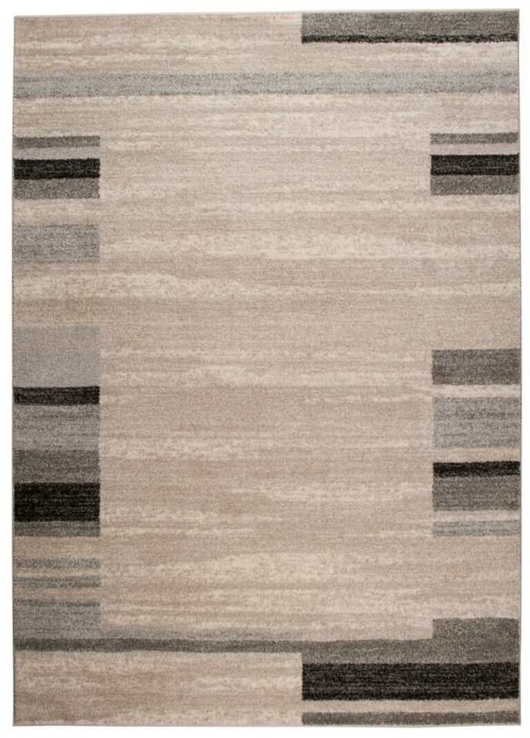 Alfombra Sari Beige Gris Marco