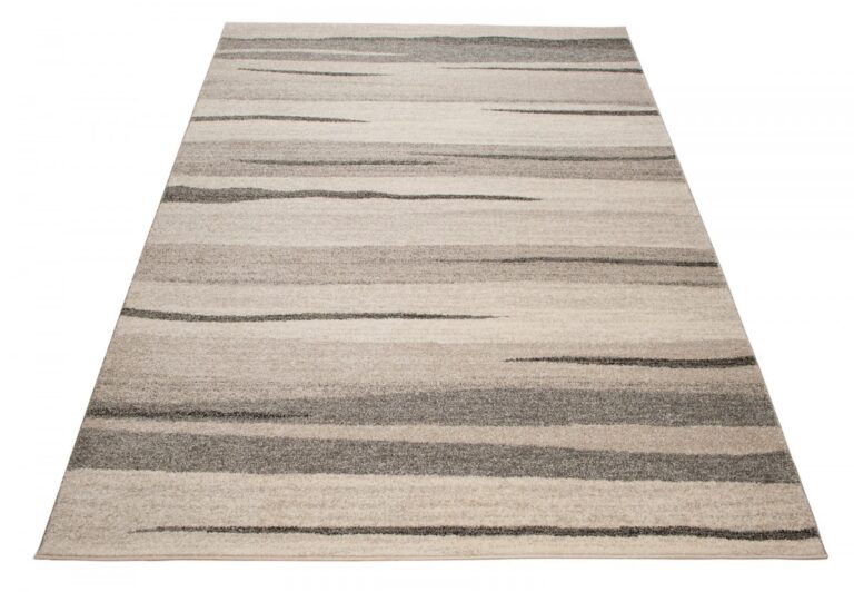Alfombra Sari Beige Crema Abstracto