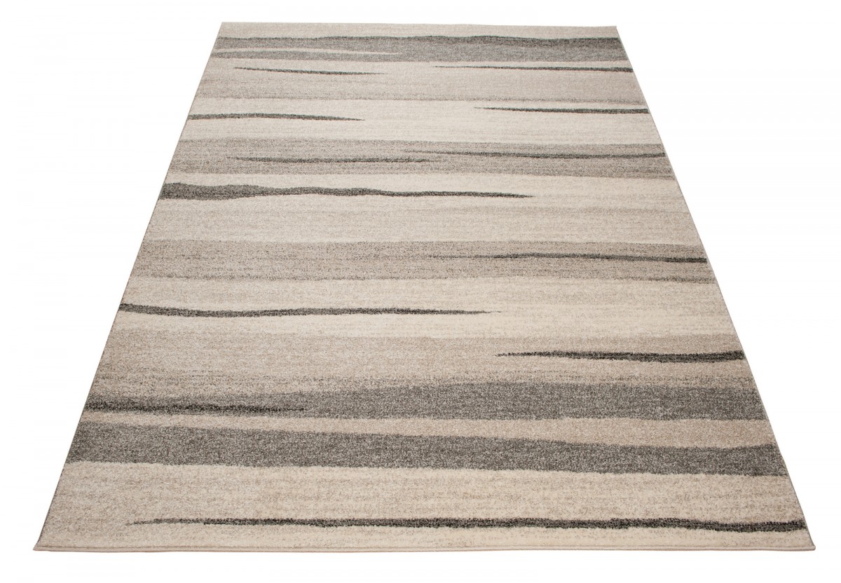 Alfombra Sari Beige Crema Abstracto