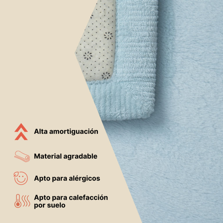 Alfombra Infantil Fluffin Beige