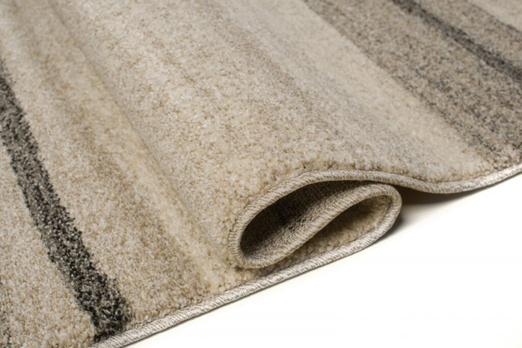 Alfombra Sari Beige Crema Abstracto