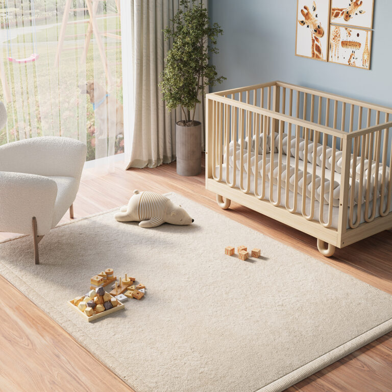 Alfombra Infantil Fluffin Beige