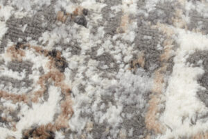 Alfombra Valley Gris Oscuro Floral Rosetón