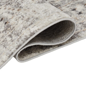 Alfombra Valley Gris Oscuro Floral Rosetón