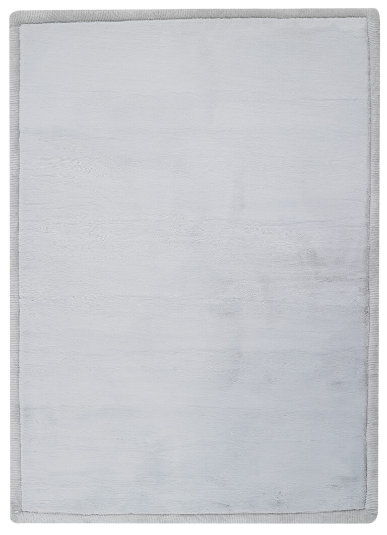 Alfombra Infantil Fluffin Gris Claro