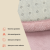 Alfombra Infantil Fluffin Redonda Rosa