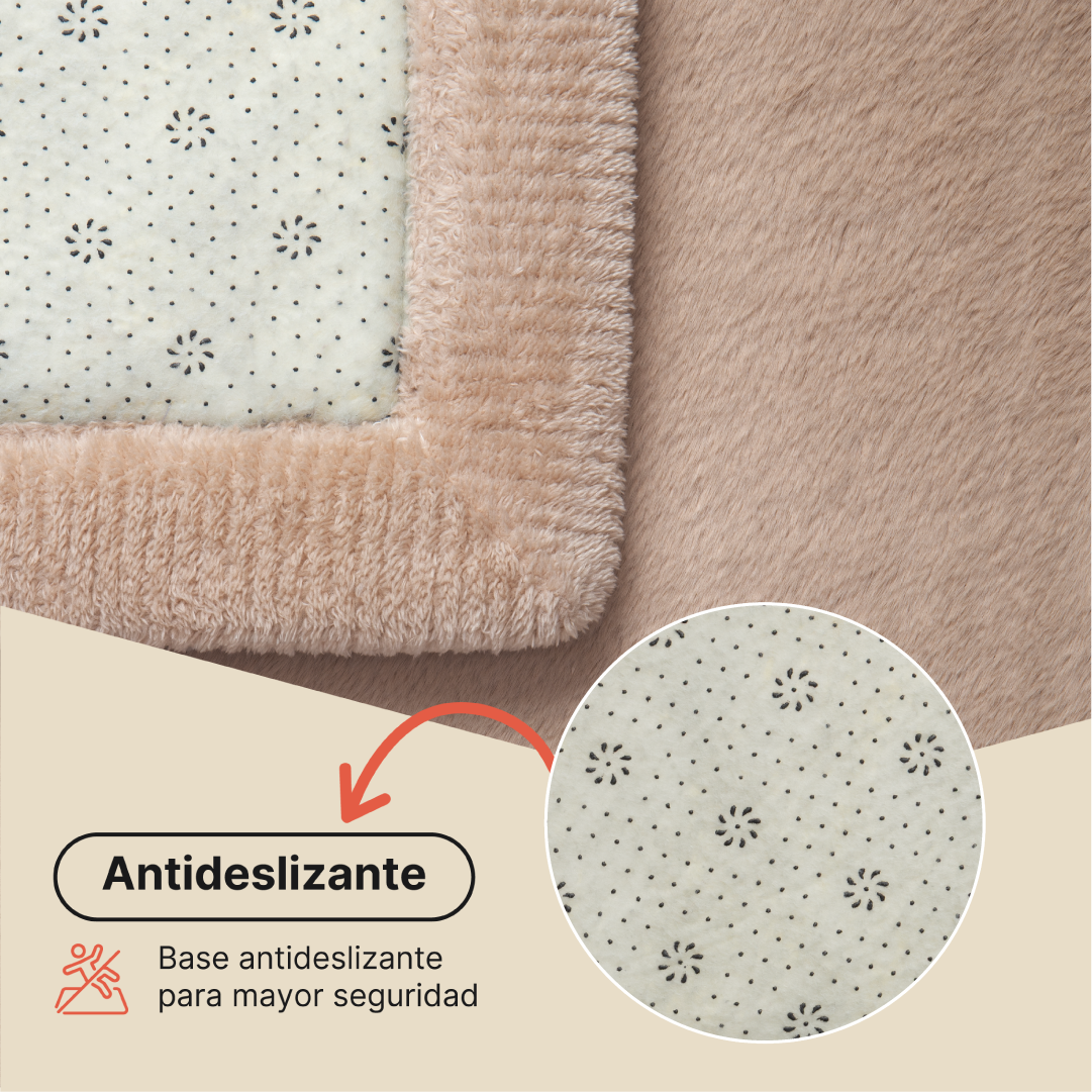 Alfombra Infantil Fluffin Beige