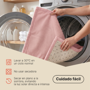 Alfombra Infantil Fluffin Rosa