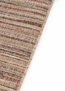 Alfombra de Exterior Yucana Beige Marrón Rayas