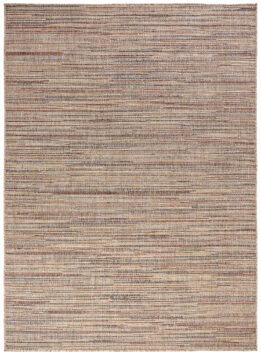 Alfombra de Exterior Yucana Beige Marrón Rayas