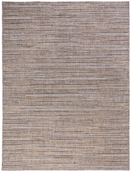 Alfombra de Exterior Yucana Beige Gris Rayas