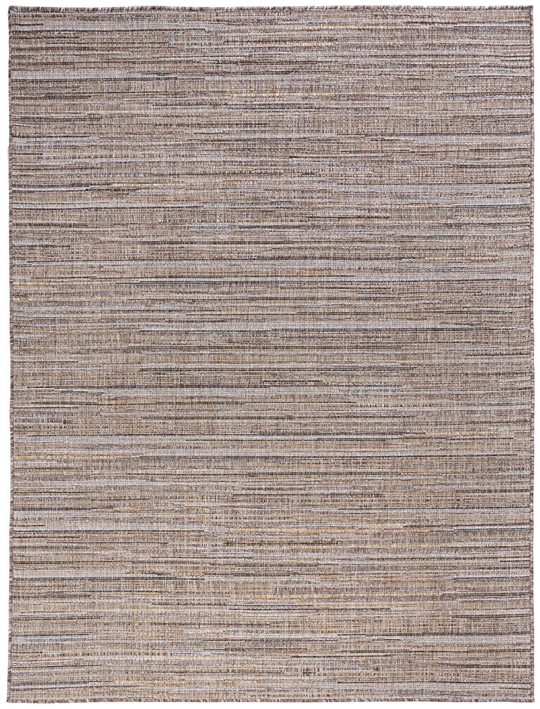 Alfombra de Exterior Yucana Beige Gris Rayas