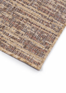 Alfombra de Exterior Yucana Marrón Melange